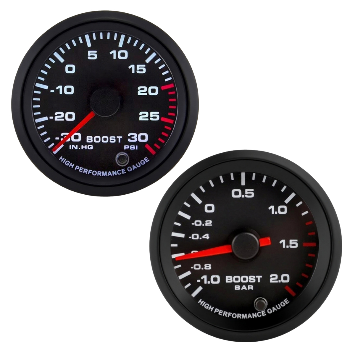 Electronics Gadgets For Car - 2인치 52mm 자동차 부스트 미터 -1~2