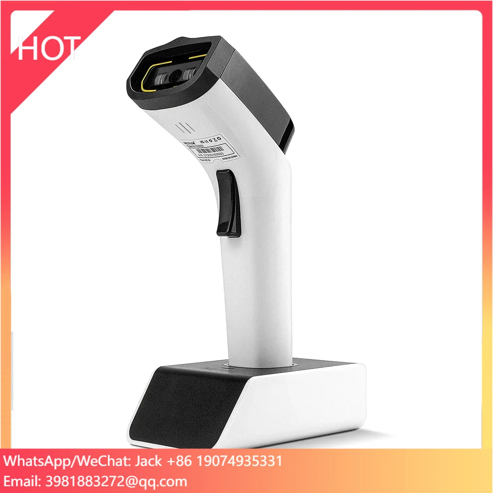 Barcode Scanner Wireless - NETUM DS8100 블루투스 13.56MHz HF NFC