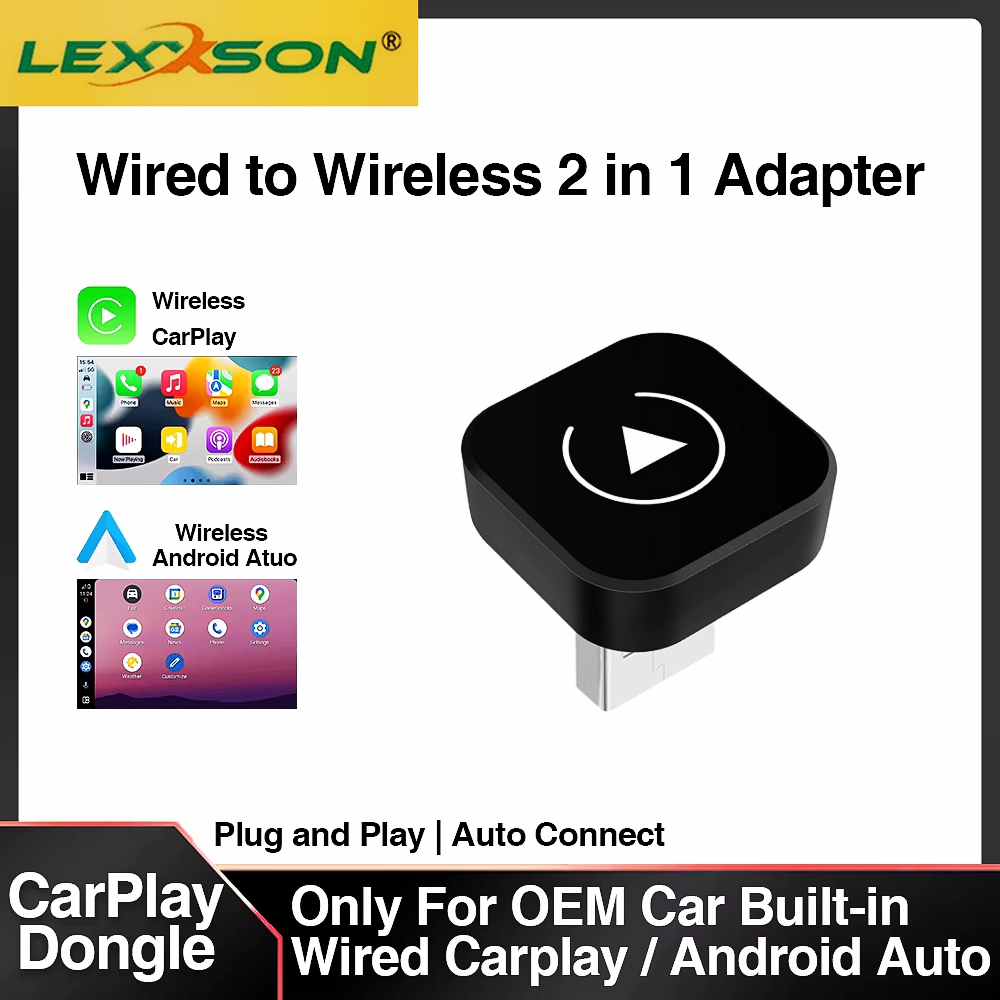 Electronics Gadgets For Car - 2in1 무선 카플레이 동글 무선 안드로이드