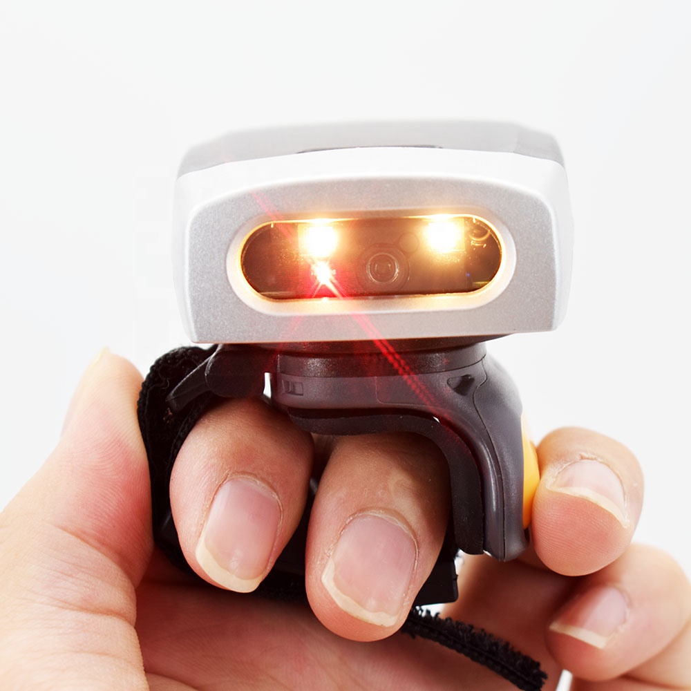 Barcode Scanner Wireless - 휴대용 무선 2D 링형 바코드 스캐너