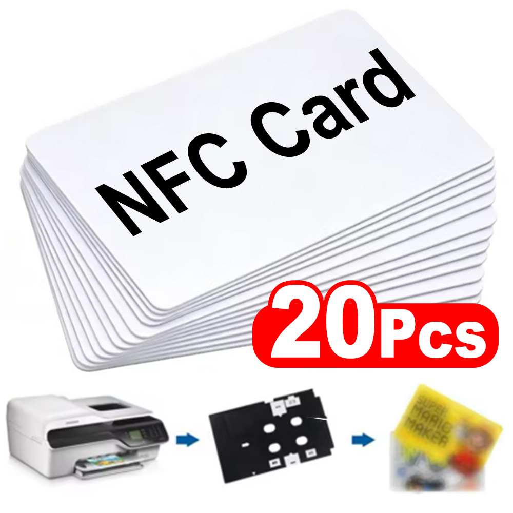 Nfc Tag Programmable - 2-20Pcs Ntag216 Ntag215 Ntag213 빈 NFC