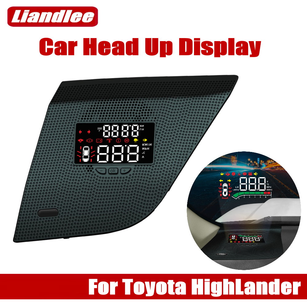 Electronics Gadgets For Car - Toyota Highlander 2015-2021 용 자동차 HUD