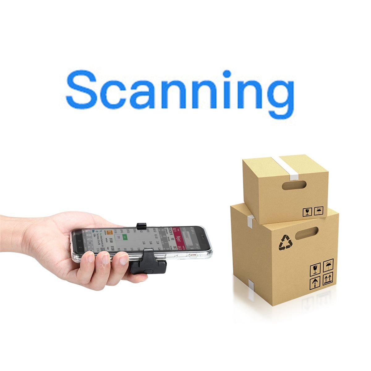 Barcode Scanner Wireless - B21B 2D 블루투스 바코드 스캐너 무선