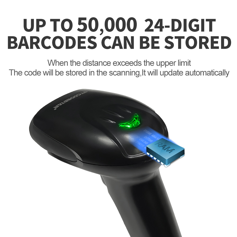 GTCODESTAR X-9701C 핸드헬드 무선 2.4 - Barcode Scanner Wireless 리뷰 및 가격