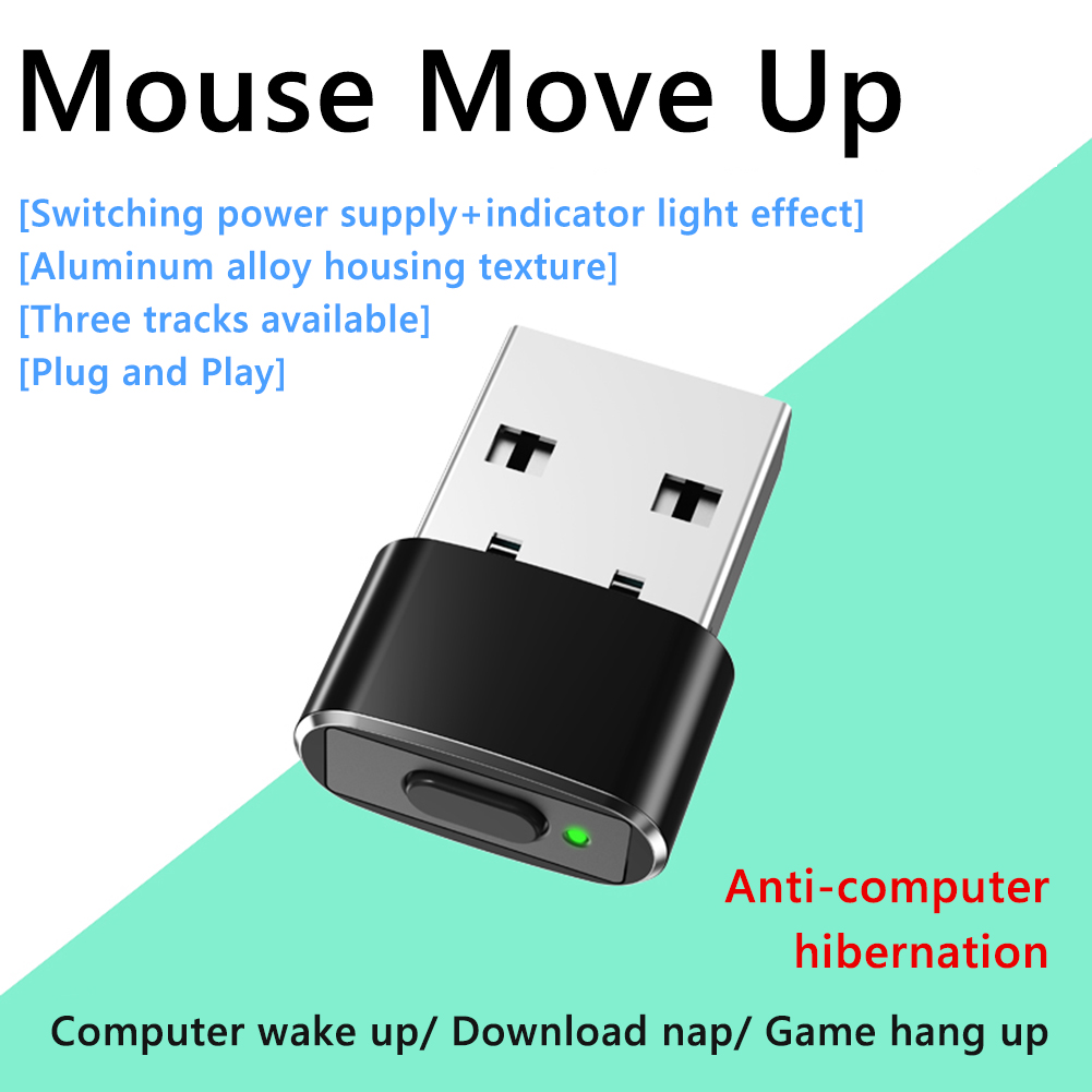 마우스 진동기, 감지 불가능 자동 이동 장치, USB  - Auto Mouse Mover 리뷰 및 가격