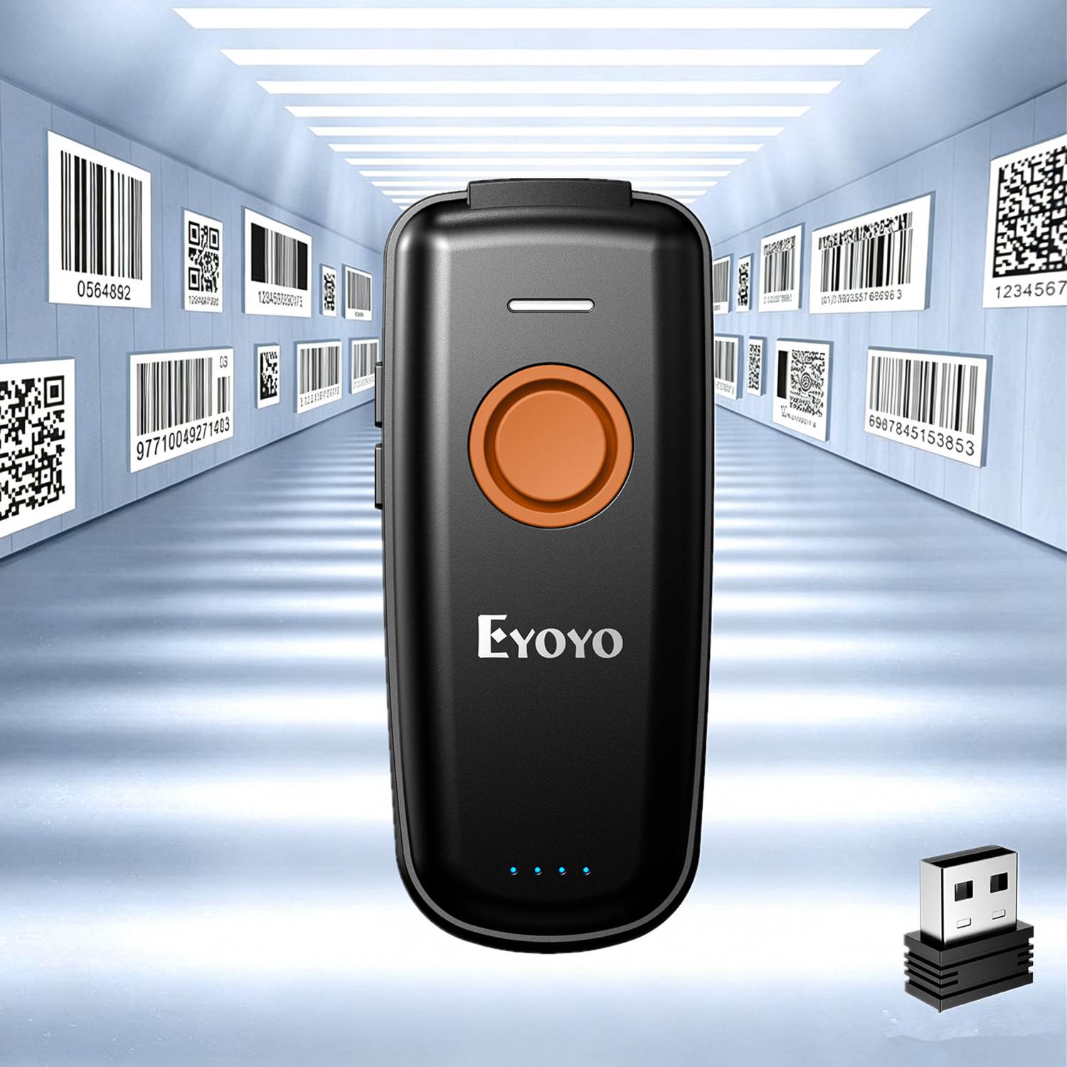 EYOYO 미니 바코드 스캐너 1D 2.4G 무선 바코 - Barcode Scanner Wireless 리뷰 및 가격