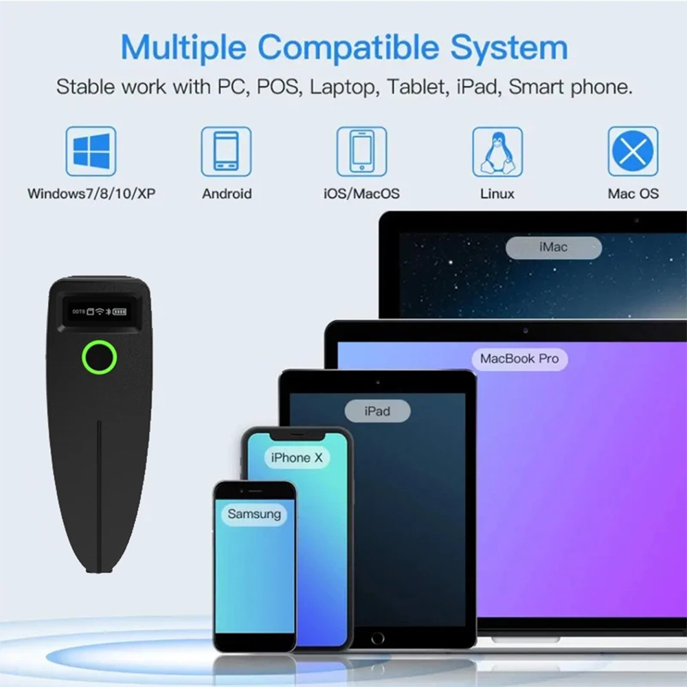 2D 바코드 스캐너 W7 미니 무선 블루투스 휴대용 휴 - Barcode Scanner Wireless 리뷰 및 가격