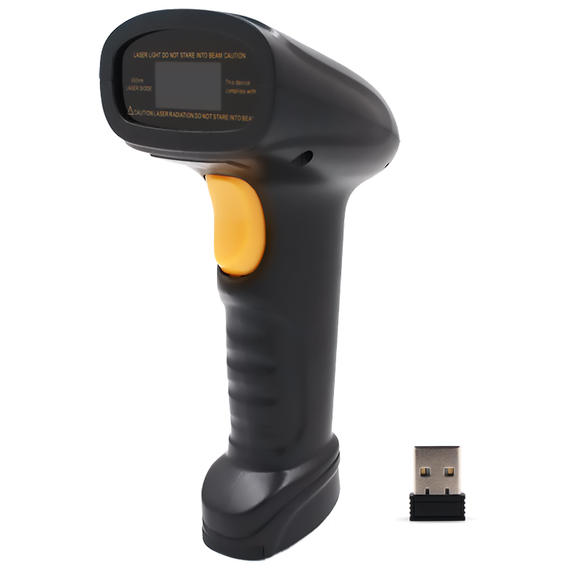 소매 창고용 레이저 1D 무선 바코드 스캐너 2.4G  - Barcode Scanner Wireless 리뷰 및 가격