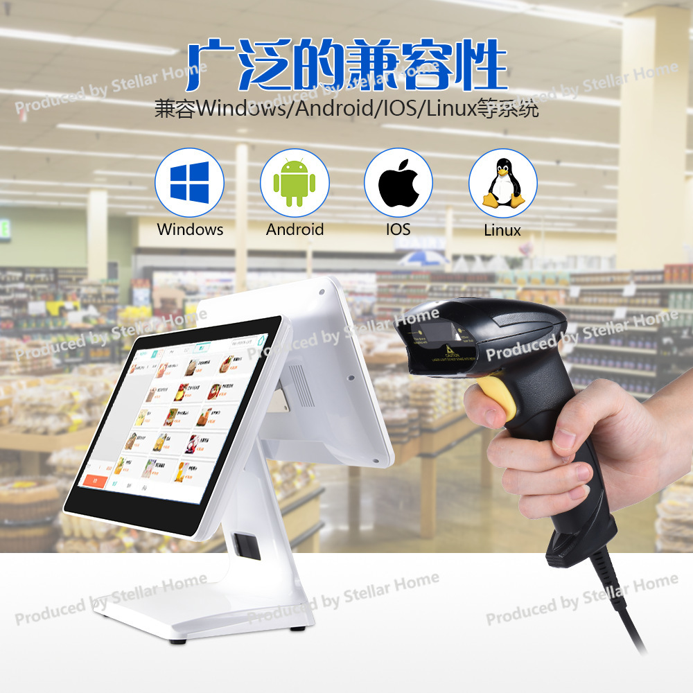 일차원 QR 코드 유선 바코드 스캐닝 건 무선 스캐너  - Barcode Scanner Wireless 리뷰 및 가격