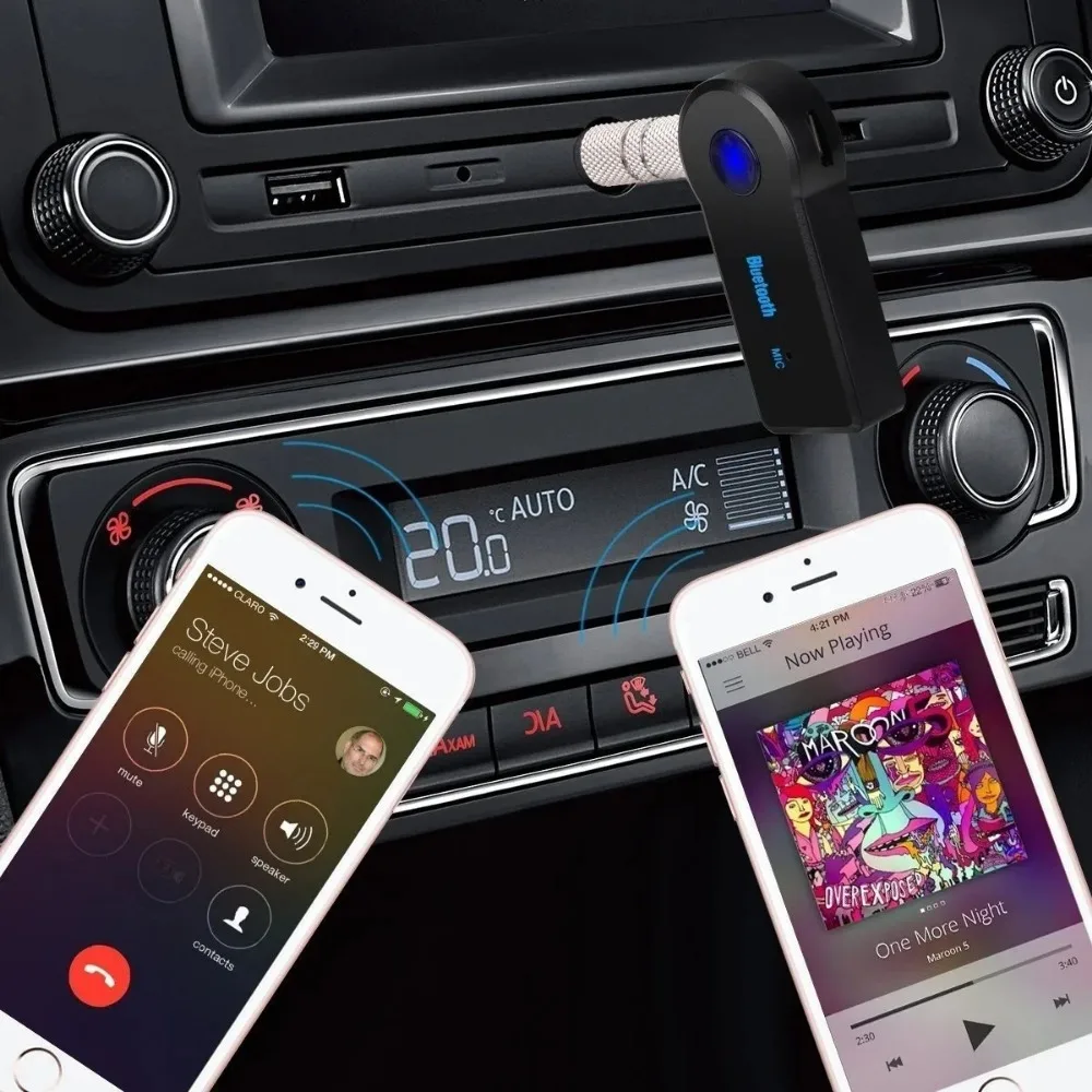 블루투스4.2 AUX 오디오 스테레오 음악 3.5mm  - Electronics Gadgets For Car 리뷰 및 가격