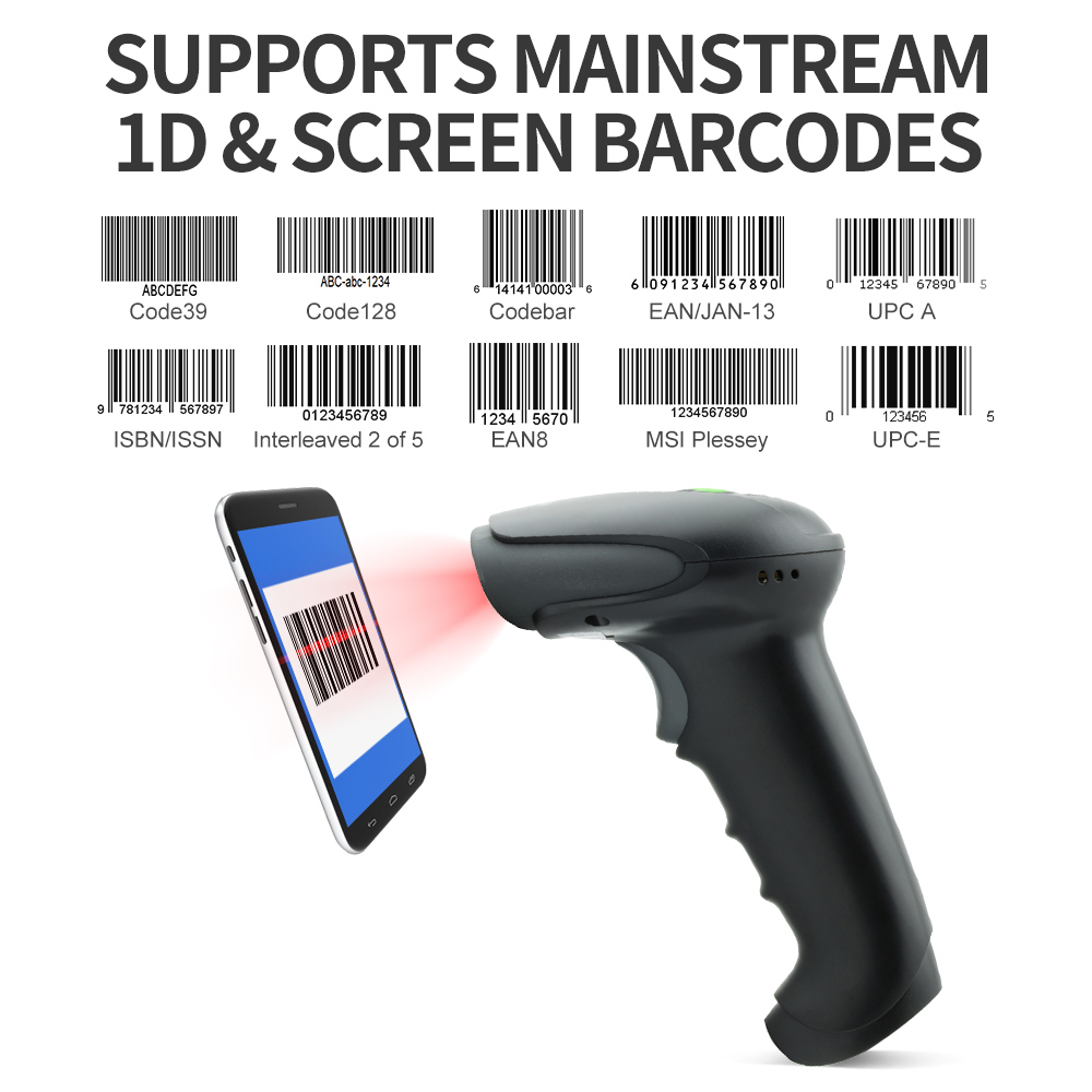 GTCODESTAR 고정밀 1D CCD 무선 안드로이드 - Barcode Scanner Wireless 리뷰 및 가격