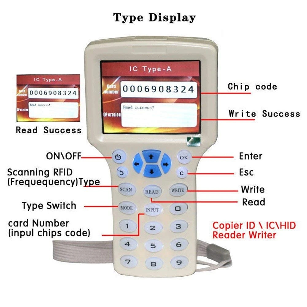 NFC 스마트 카드 리더 라이터 복사기, 125K 13 - Nfc Tag Programmable 리뷰 및 가격