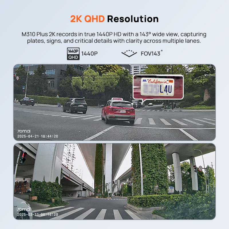 70mai M310 플러스 2K 1440P 블랙박스 1 - Electronics Gadgets For Car 리뷰 및 가격