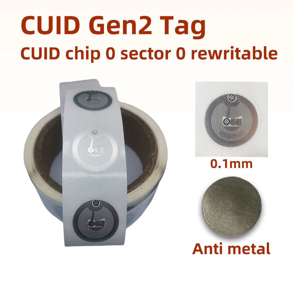cuid 스티커 습식 인레이 13.56mhz CUID  - Nfc Tag Programmable 리뷰 및 가격