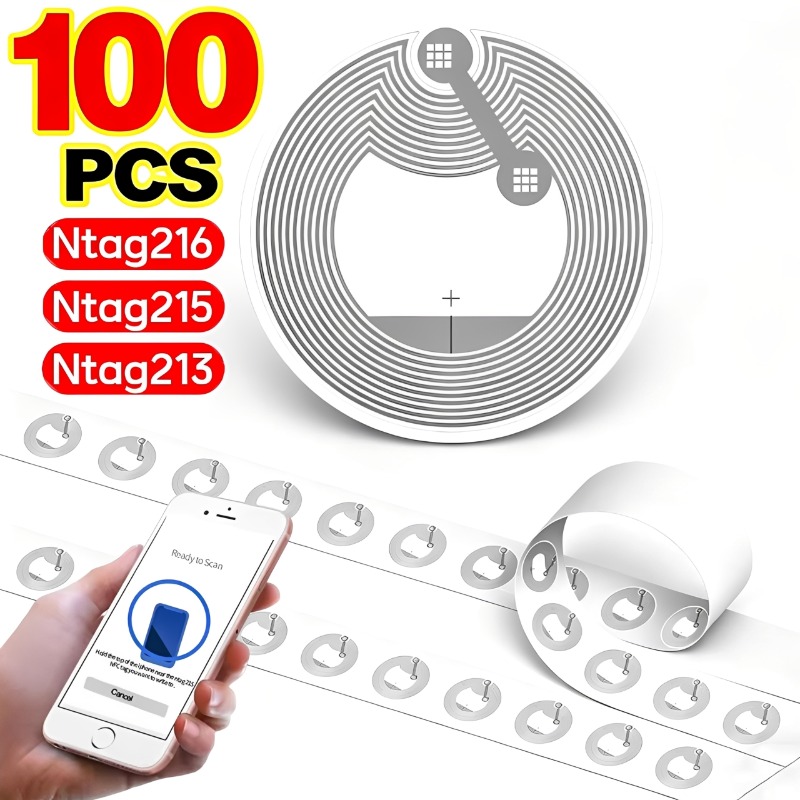 100/5PCS NTAG213/NTAG215/NTAG2 - Nfc Tag Programmable 리뷰 및 가격