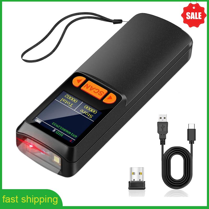 A010 휴대용 블루투스 2D QR 1D 바코드 스캐너 - Barcode Scanner Wireless 리뷰 및 가격